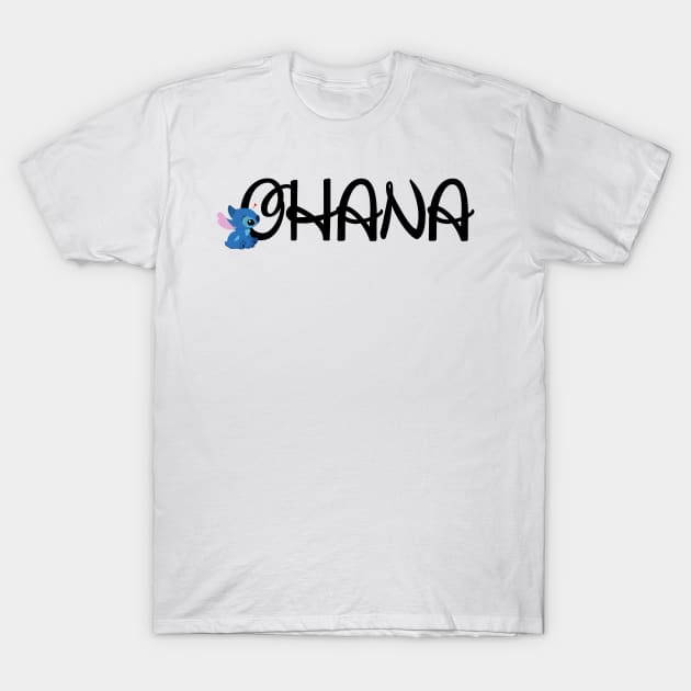 Ohana T-Shirt by AlienClownThings